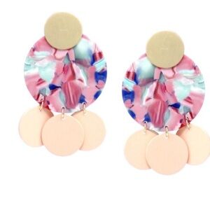 Textured Acetate Disc With Color Coated Ea…